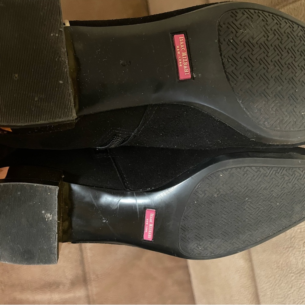 Isaac Mizrahi Suede Boots- 7 - Picture 4 of 4